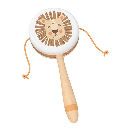 Lion Rattle-Drum