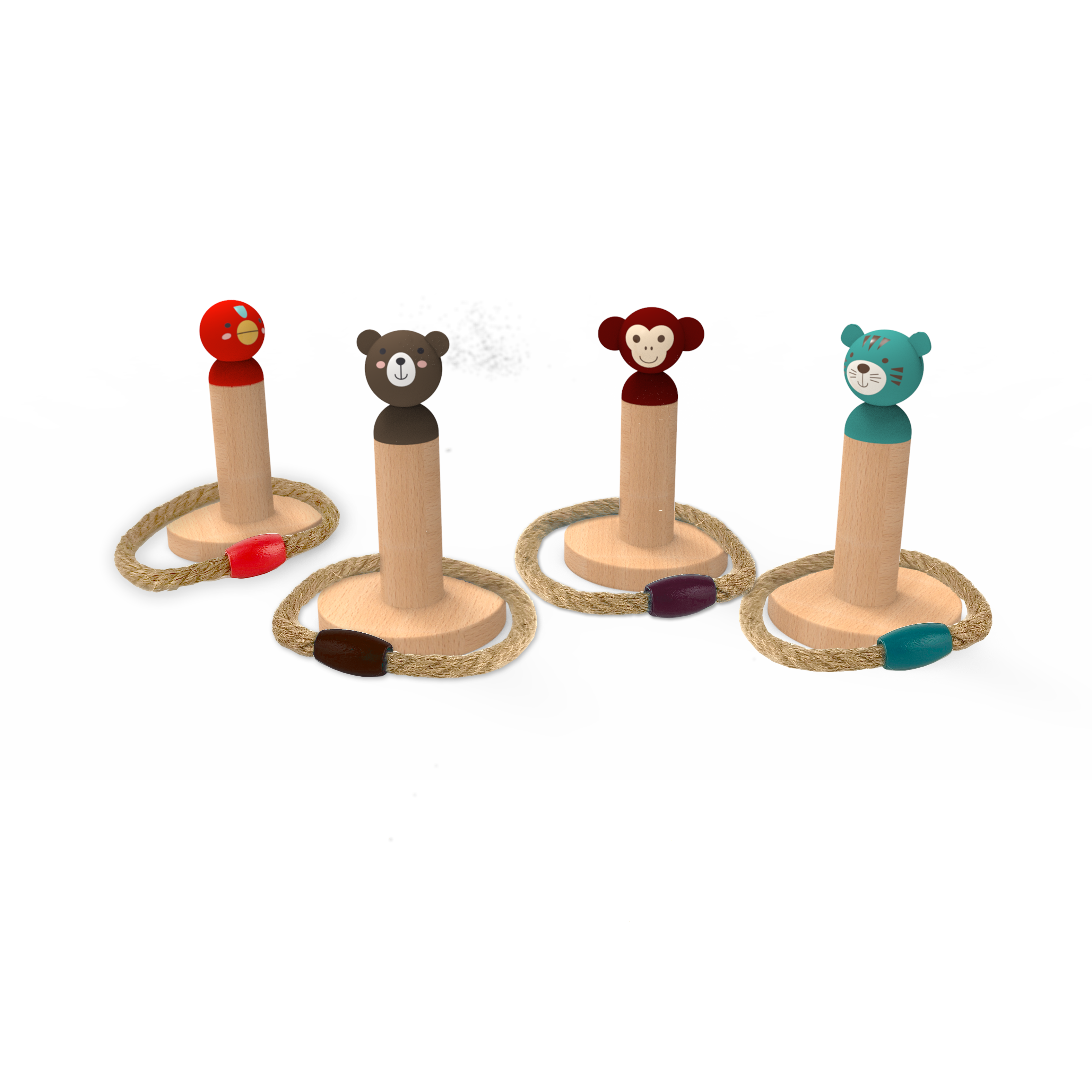 Kids Animal Ring Toss Game