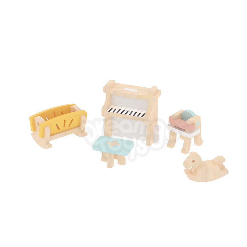 DIY Dollhouse Furniture Set-Baby's room