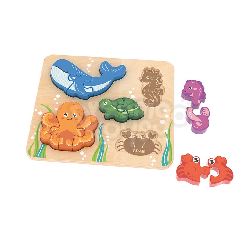 Wooden Ocean Puzzle