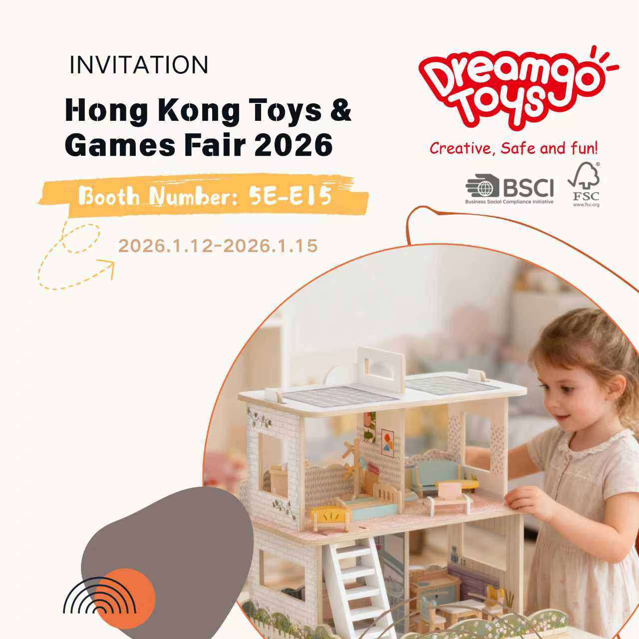 Welcome to Our Booth at Hong Kong Toys & Games Fair 2026