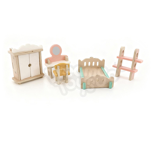 DIY Dollhouse Furnitures-Bedroom