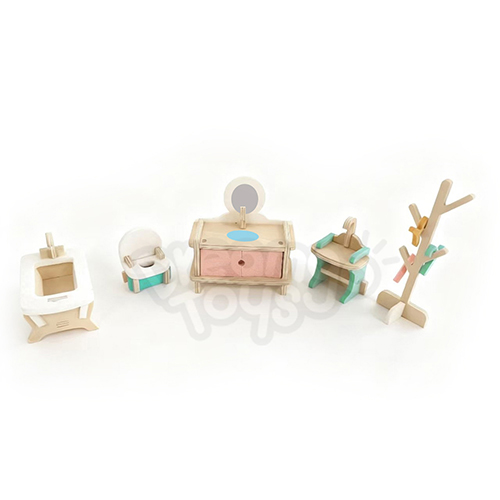 DIY Dollhouse Furniture Set-Bathroom