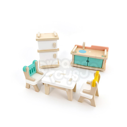 DIY Dollhouse Furniture Set-DiningRoom 