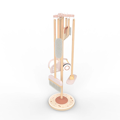 Wooden Clean Set-PINK