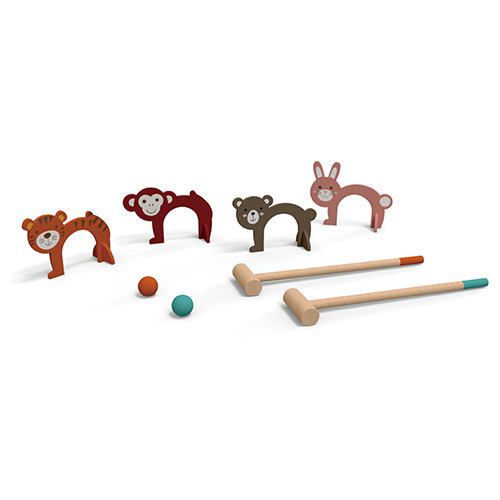 Kids Animal Croquet Game
