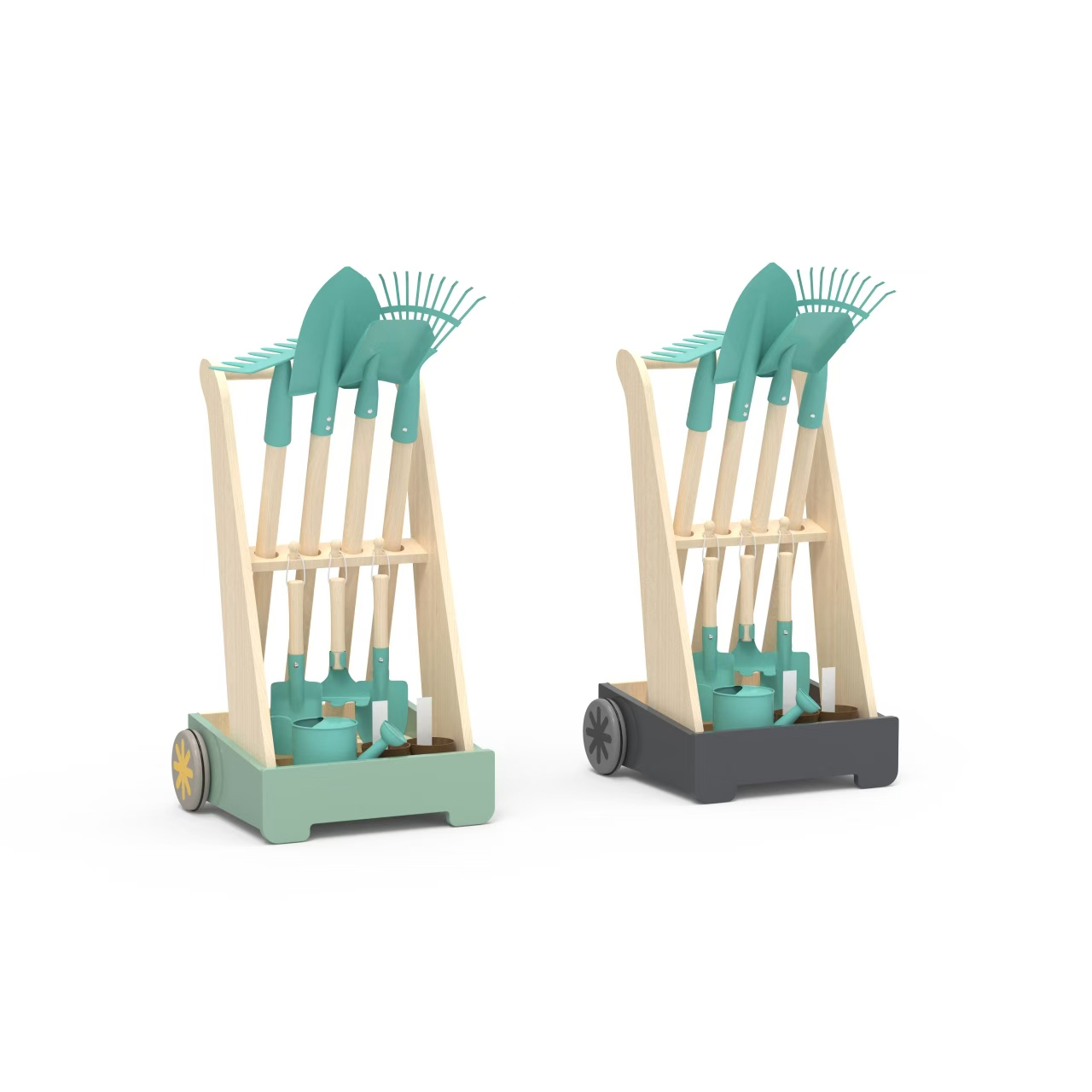 Kids Garden Tool Cart