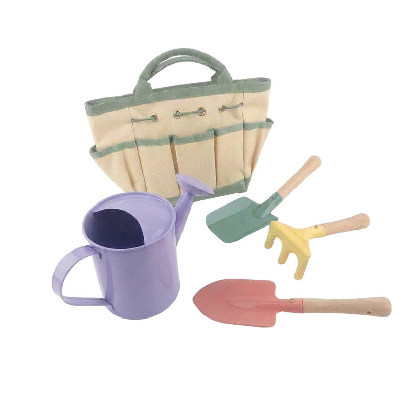 Kids Garden Tools Bag Set-Green