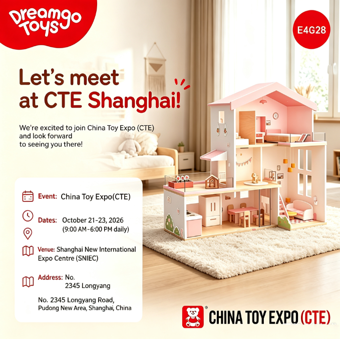 Meet DreamGo Toys at China Toy Expo (CTE) 2026 in Shanghai
