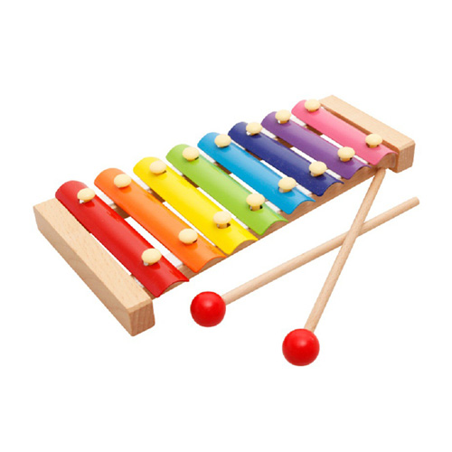 8 Key Wooden Classic Xylophone 