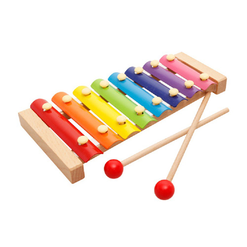 8 Key Wooden Classic Xylophone