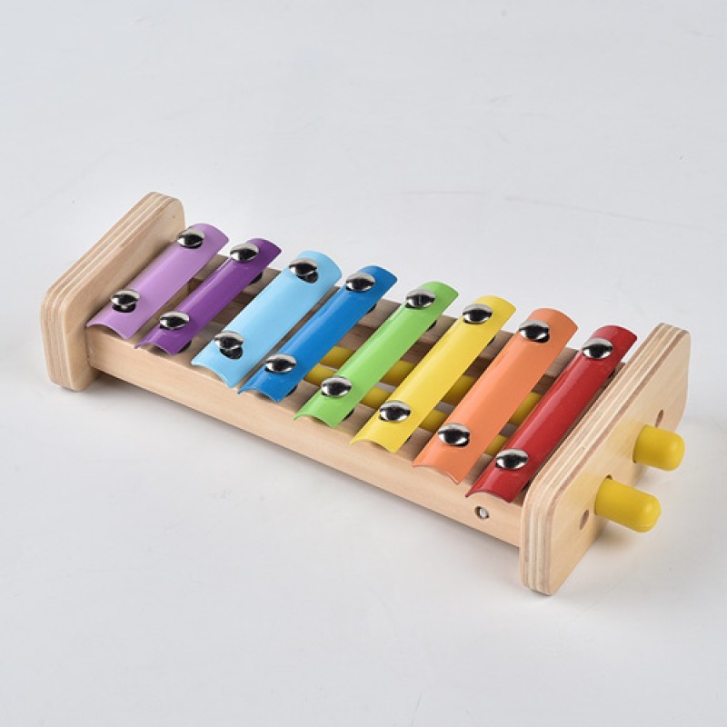 8 Key Wooden Classic Xylophone