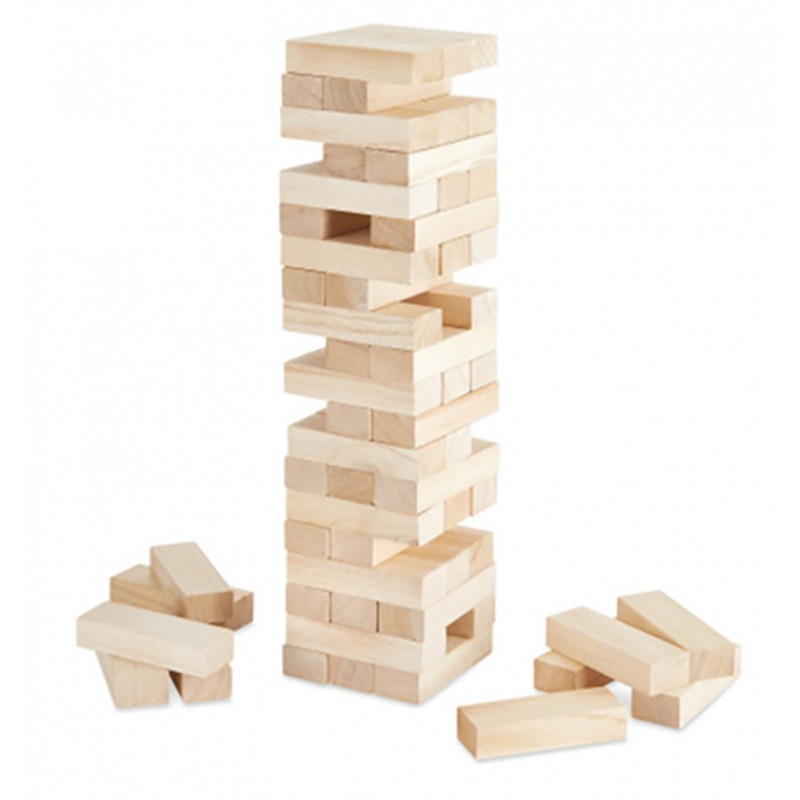 Giant Wooden Tumble Tower