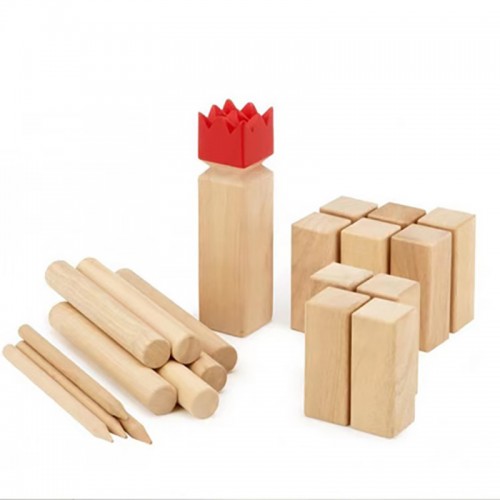 Wooden Kubb Game