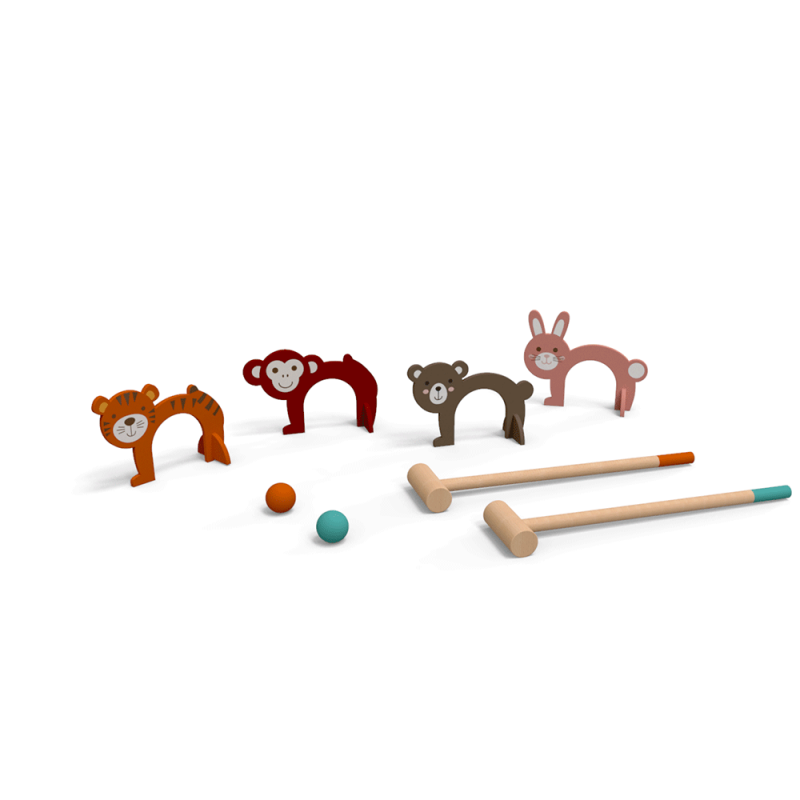 Kids Animal Croquet Game